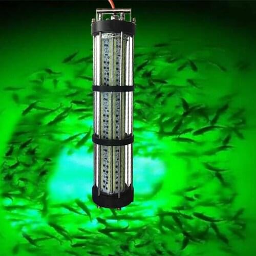 AC220V 2500W /3000W hot selling high power fishing boat bait IP68 lure green squid led attracting underwater fishing