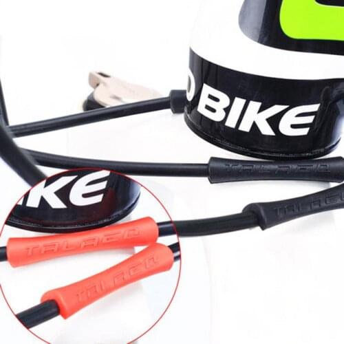 4PCS/Pack Bicycle Bike Brake Cable Rubber Protector Sleeve Gear Shift Housing Protection Guides Cycling Line Pipe Accessories