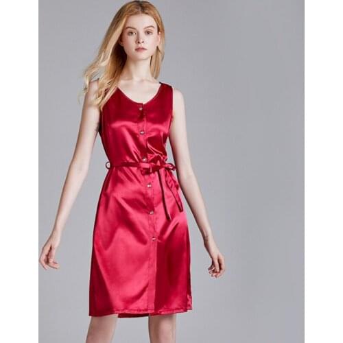 Женские атласные ночные сорочки Aerlxemrbrae China At AliExpress