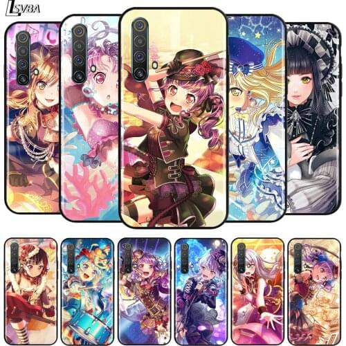 Anime Electronic girl for OPPO Realme V15 X5 X3 X50 X7 X2 C17 C11 C3 C2 7 7i 6 6S 6i 5 Narzo 20 Pro Black Phone Case