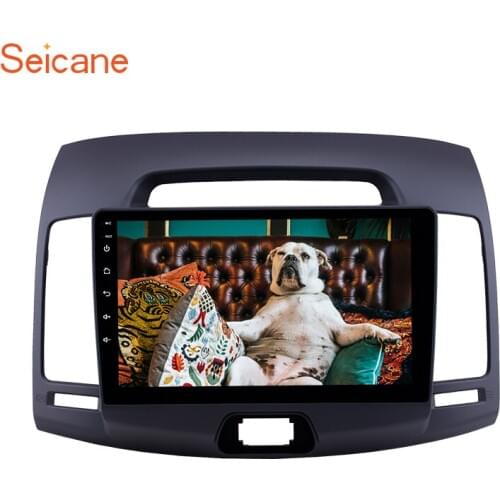 Seicane GPS Navigation Car Multimedia Player 2din Android 8.1 4-core Auto Radio For Hyundai Elantra 2007 2008 2009 2010 2011