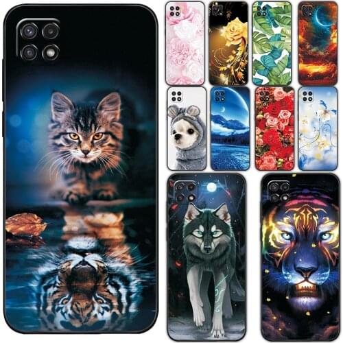 For Samsung A22 5G Case Coque SM-A226B Silicone Soft Case For Samsung Galaxy A22 5G 6.6" Cool Fashion Back Cover A22 Phone Shell