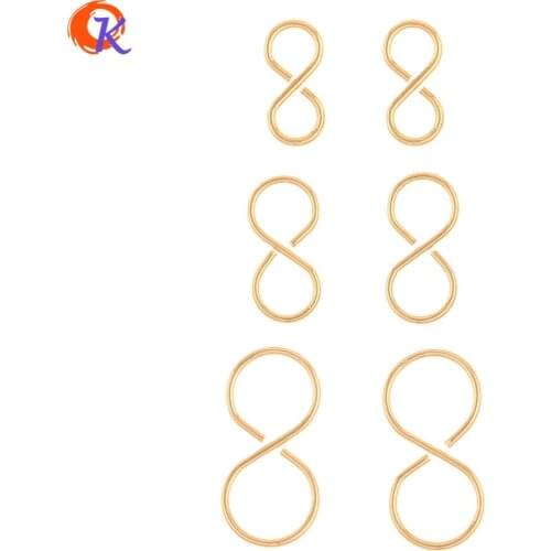 Cordial Design 100Pcs 7mm 8mm 10mm Jewelry Accessories/Hand Made/Ring Shape/Genuine Gold Plating/DIY Making/Earring Findings