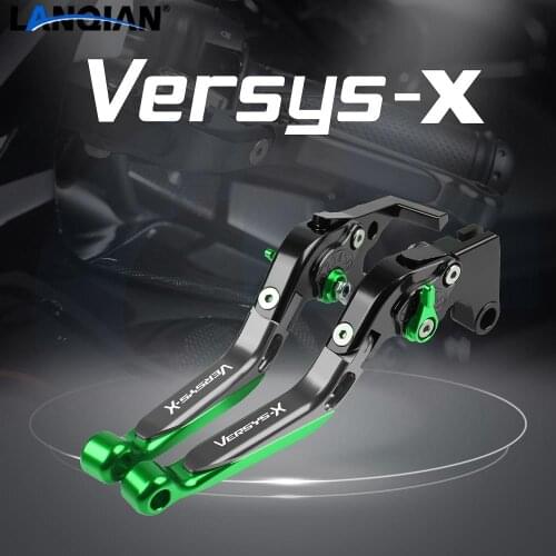 For Kawasaki VERSYS-X 250 300 Versys X 250 300 2017 2018 2019 2020 2021 Motorcycle Adjustable Brake Clutch Levers Accessories