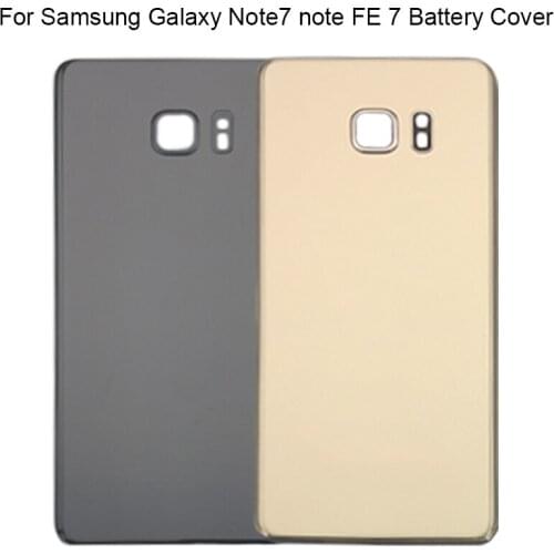 For Samsung Galaxy Note7 note FE 7 N930 N930F N935 back Housing Rear Glass Door Case Note Fan Edition Back Battery Cover