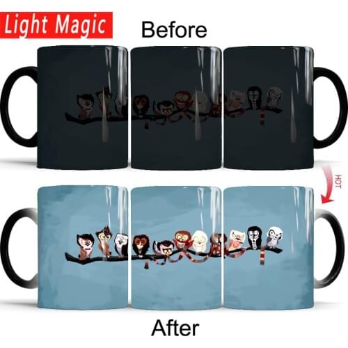 Doctor who time owl mug 350ml ceramic color changing mug office coffee mugs cup best gift for your friends