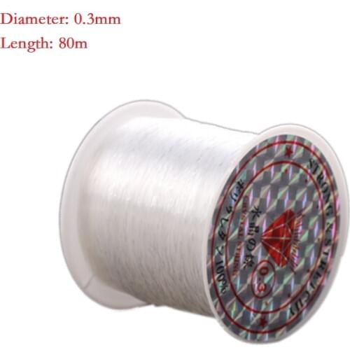80/45m Strong Fishing Line Super Power Fish Lines Wire PE Nylon line