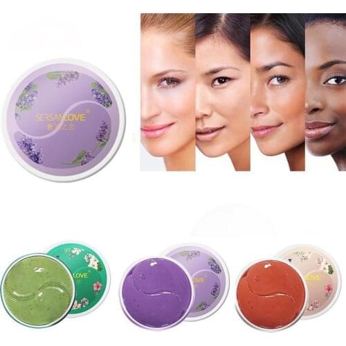 Luxurious Love Green Tea Eye Mask To Reduce Dark Circles Under The Eyes And Fine Lines Eye Patch Seaweed Hydrogel Eye Mask