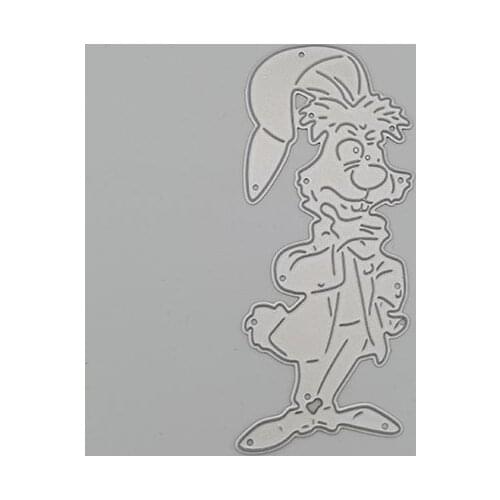 Rabbit Metal Cutting Dies DIY Scrapbooking Embossing Album Paper Cards Making Crafts Supplies