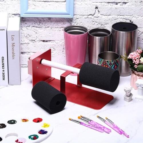 MLGB 6Pcs 3 Sizes Cup Turner Foam Tumbler Inserts for 3/4 Inch PVC Pipe Tumbler Inserts Fit 10 Oz To 40 Oz Tumblers Black