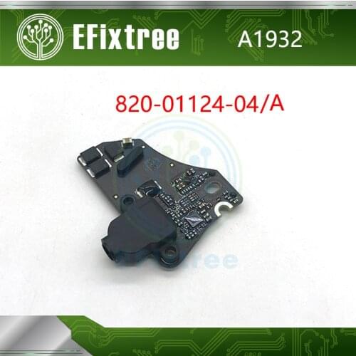 Original New A1932 Headphone Jack Audio Board For Macbook Air Retina 13.3"Late 2018 A1932 EMC3184 MRE82 820-01124-04 820-01124-A