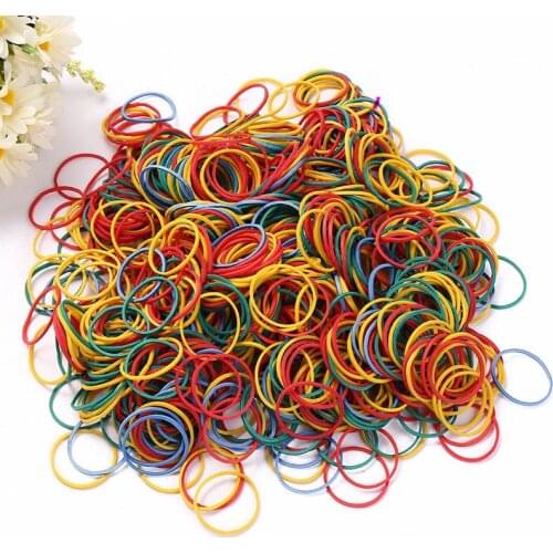 Natural Silicone Rubber Band Elastic Rubber Dog Hair Accessories Dog Band Dog Accessories Hair Grooming Bands Cat Pet Hair Bows