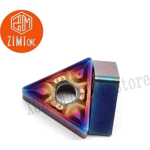 TNMG160408 TF triangle double-sided outer circle turning tool can be indexed carbide insert CNC metal lathe cutting tool turning
