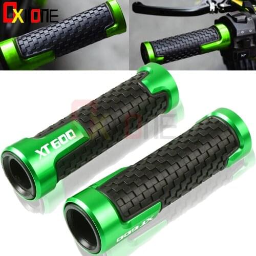 Universal 22mm Motorcycle Hand Grips Accessories CNC Aluminum Handle Bar Handlebar Hand Grip For YAMAHA XT600 XT 600 1984-1986
