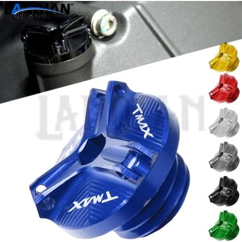 Motorcycle Engine Oil Filter Cup Plug Cover Screw For YAMAHA TMAX530 TMAX T-MAX 530 SX/DX 2017 2018 CNC Aluminum Accessories