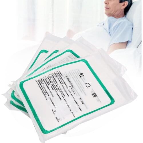 100pcs Disposable Colostomy Bag Skin-Friendly Cleaning Colostomy Pouch Bag Economical One-Piece System Portable Stoma Care Bags