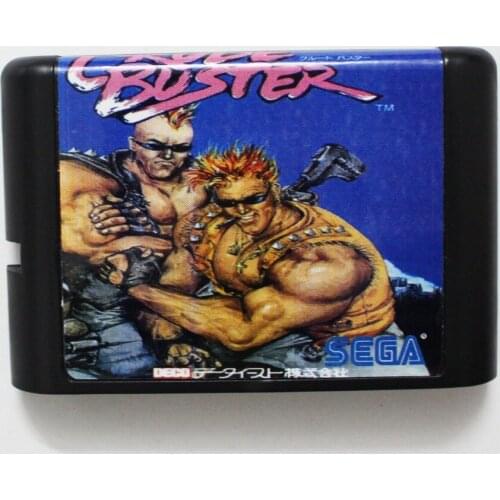 Crude Buster 16 bit MD Game Card For Sega Mega Drive For Genesis