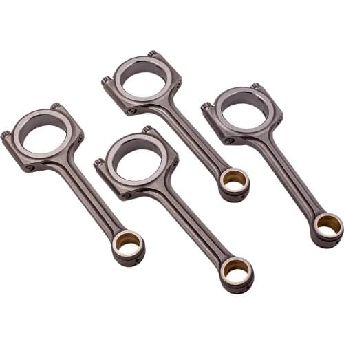 4 piece Connecting Rods For Honda Civic L15B7 L15B9 VTC Turbo 800HP Forged 4340 Con Rod + ARP Bolts