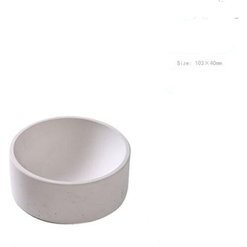 Cement concrete geometry PRZY multi-functional containers Cement multi-flower pots storage home furnishings round storage mold