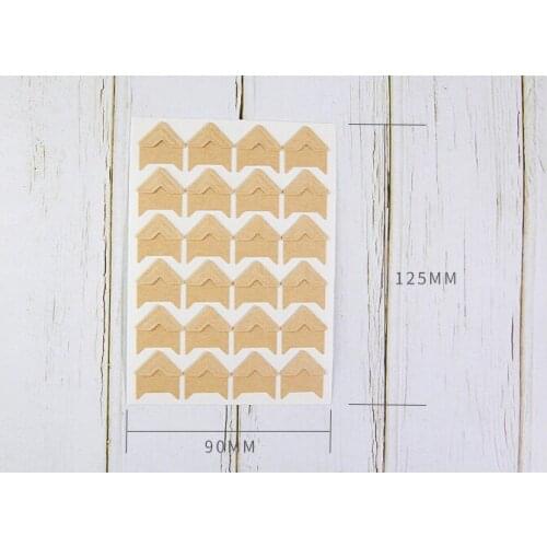 Kraft Paper Decoration Stickers For Photo Albums Frame Decoration Scrapbooking
