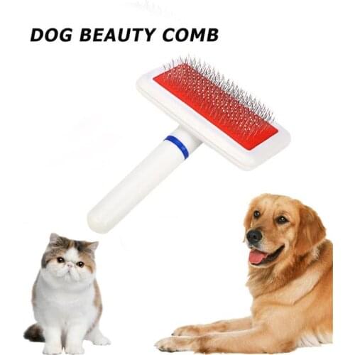 Pet Grooming Comb Dog Cat Removal Brush Pets Hair Airbag Combs Hairbrush For Dog Cat Mascotas Perros Dla Psa Chien Cachorro Hond