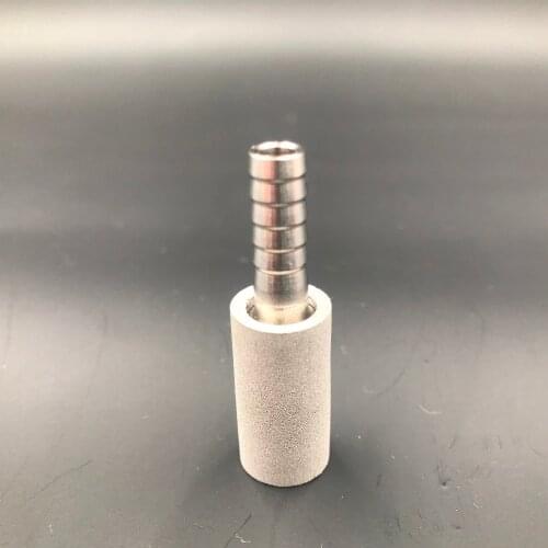 Homebrew Diffusion Stone - 2 Micron Oxygen Stone, Kegging Homebrew, 1/4"Barb