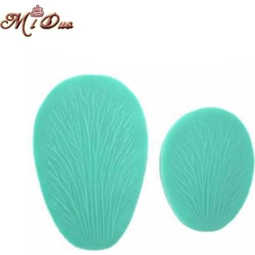 Leaf flower Petal silicone mold cupcake form to bake fondant molds liquid silicone for molds formas de silicone cake pop