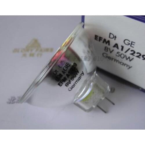 GEEFM EFM Dt 8V50W A1/229 projector lamp,8V 50W Abbott microplate reader microscope lights 8mm Cine Hanimex Bulb