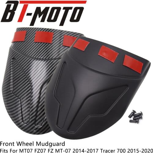 Forward Mudguard Fit For MT07 FZ07 FZ MT-07 2014-2017 Tracer 700 2015-2020 Front Wheel Mud-Guards Motorcycle Fender Extender