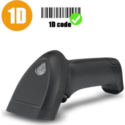 POS,Warehouse,Convenience Store Barcode Scanner USB Wired ,Handheld 1D Bar Code Reader for Win7/8/10 MAC OS Computer POS System