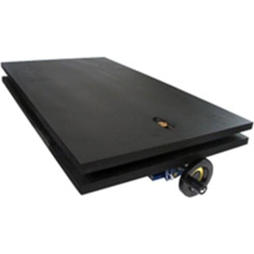 PT-QX05 Large Platform, High Load Tilt Platform, Precise Manual Tilt Stage, Tilt Range: +/- 5 degree