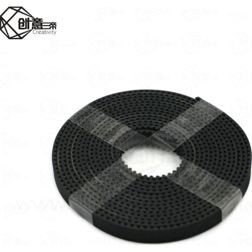 5m/10m/20mlot GT2-6mm / 10mm open timing belt GT2 belt Rubber Aramid Fiber cut to length for 3D printer wholesale