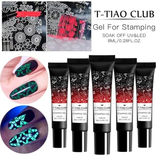 T-TIAO CLUB Neon Gel Nail Polish