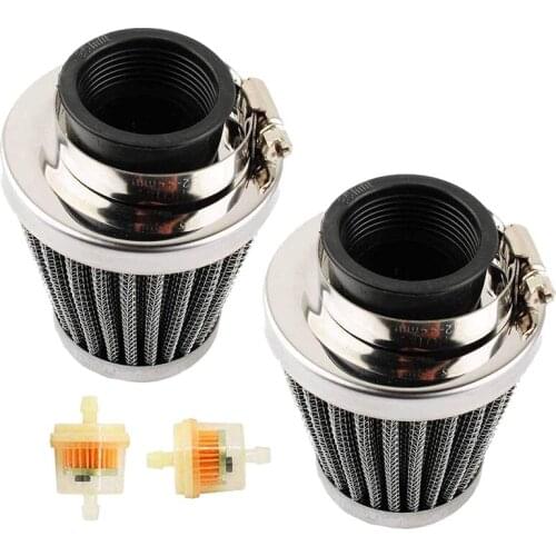 35Mm Air Filter(2Pcs)for 50Cc,70Cc,90Cc,100Cc,110Cc,Atv Dirt Bike Pit Bike Dune Buggy Four Wheeler Quad Bikes