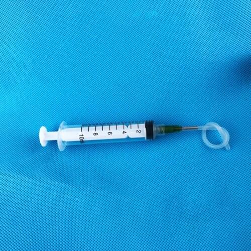 10 Pack - Little Bird Oral Gavage Needle (Outer Diameter= 3mm) 4inch(100mm) Long Silicone Soft Tube + 10ml syringe