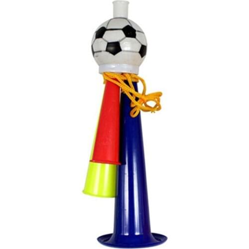 19x5.5cm Football Stadium Horn Sports Soccer Horn Games Cheering Prop Concert Party Ball Game Cheering Trumpet