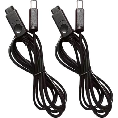 JABS 2PCS Gamepad Extension Cable Dance Mat Extension Cable for Nintendo Wii, NGC, GAME CABIE 6FT/1.8M