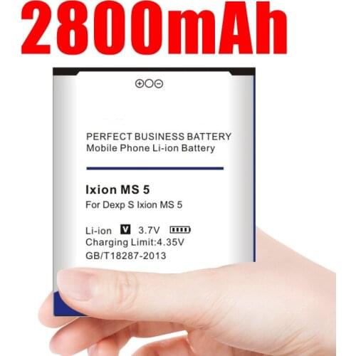 2800mAh IXION MS 5 Battery For dexp ixion ms 5 inch smartphone battery Fast shipping