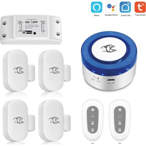 WiFi tuya alarm security system Smart home WiFi Wireless Alarm system