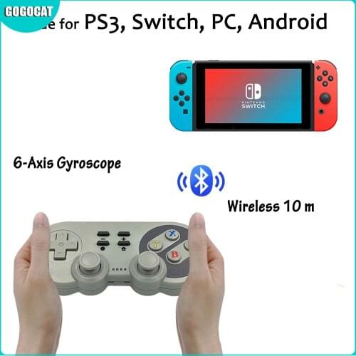 Bluetooth Wireless Remote Controller For Nintend Switch Console NS Game Console for PUBG Vibration Gamepad for Android/PC/PS3