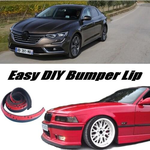 Bumper Lip Deflector Lips For Renault Talisman / Samsung SM7 Front Spoiler Skirt For Tuning / Body Kit / Strip