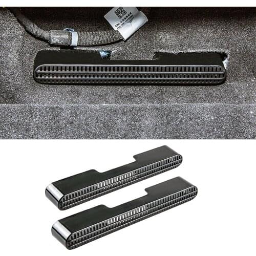 For Cadillac XT4 2018 2019 2020 2021 Under Seat Floor AC Heat Air Conditioner Duct Vent Outlet Grille Cover Trim