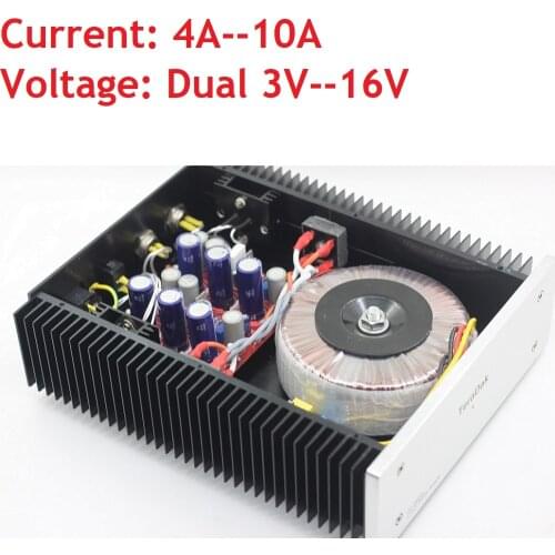 Dual 12V 6.5A Low Noise Linear Power Supply DC200W Teradak High Performance 4A-10A 3V-16V