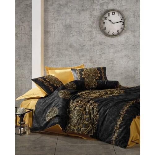 Cotton box double satin duvet cover set, bedroom, bedding, elegance, bedspread Turkey Alvina