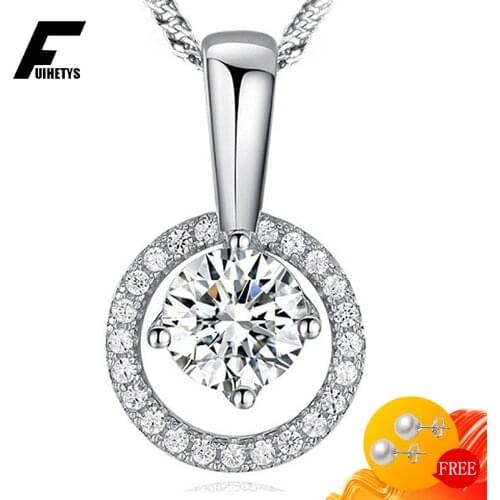 Bali Jelry Fashion Silver 925 Necklace Jewelry Zircon Gemstone Pendant Accessories for Women Wedding Engagement Drop shipping