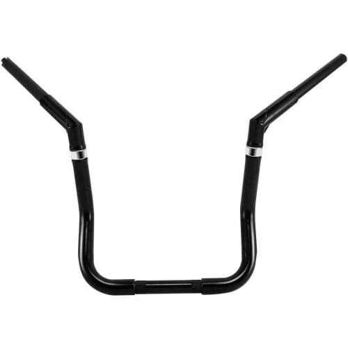 Black 12" Rise 1" Handlebar For Harley Electra Street Glide FLHX FLHTCU 14-2018