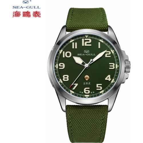 2020 New Seagull Mens watch military watch army one official authentic sports automatic mechanical waterproof military watch