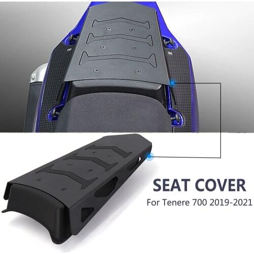 NEW Black Motorcycle Accessories Seat Cover For Yamaha Tenere 700 2019 2020 2021 Mono Seat Rack