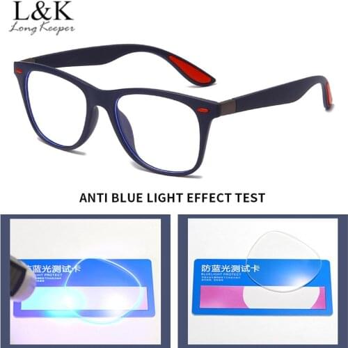 Anti Blue Light Computer Glasses Frames Men High Quality Eyeglasses Frame Women Trend Styles Brand Optical reading glasses
