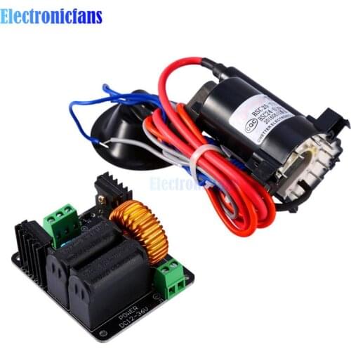 High Voltage ZVS Tesla Coil Driver Board + Ignition Coil Flyback Driver for Sgtc /Marx Generator/jacobs Ladder 12-36V